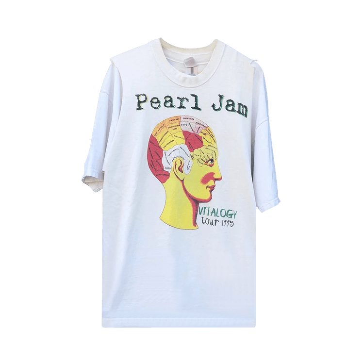 Vintage Pearl Jam Vitalogy Band Tee "White"
