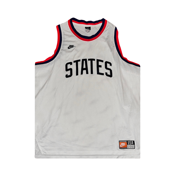 Nike USA Olympic Soccer Basketball Jersey "White"