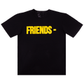Vlone Friends T-Shirt "Black/Yellow"