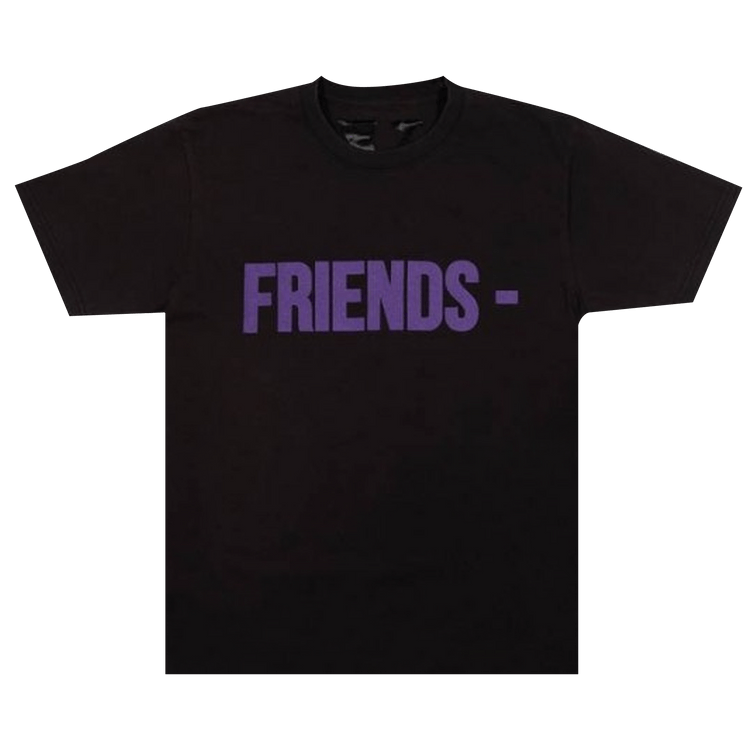 Vlone Friends T-Shirt "Black/Purple"