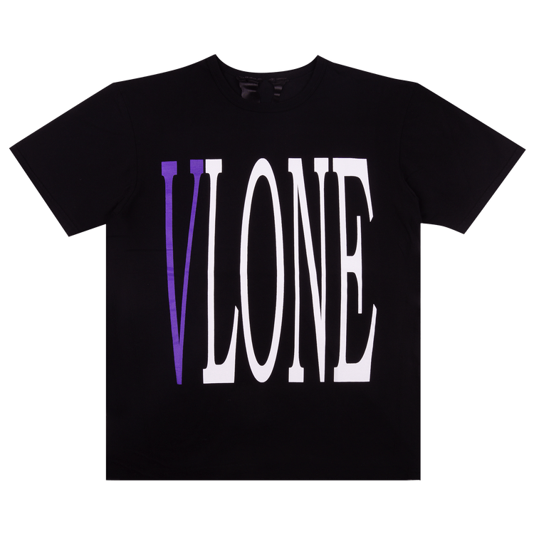 Vlone Staple T-Shirt "Black/Purple"