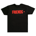 Vlone Friends T-Shirt "Black/Red"