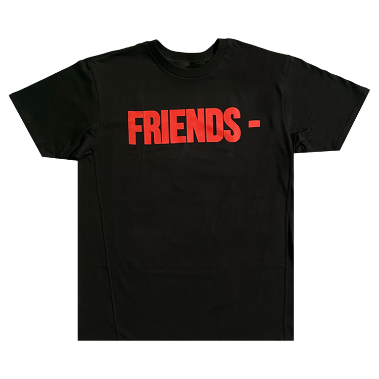 Vlone Friends T-Shirt "Black/Red"