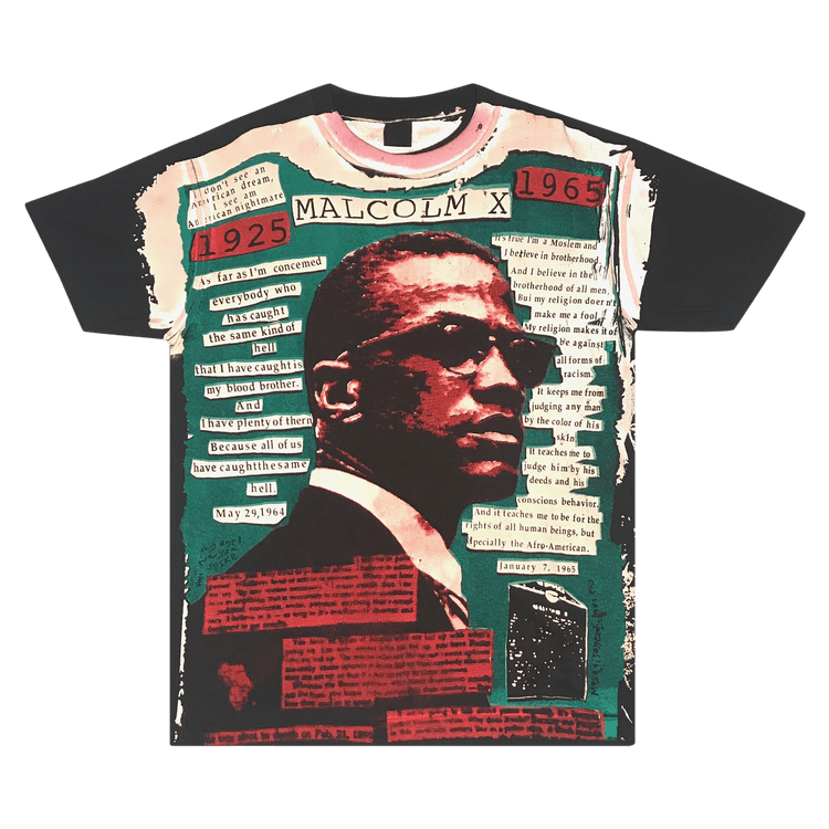 Vintage Mosquitohead Malcolm X Tee "Black"