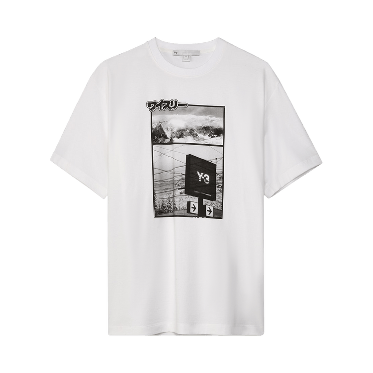 Y-3 Zine Page-1 Tee "White"