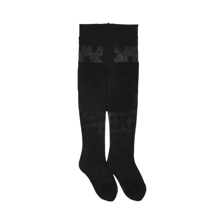 Fendi FF Karligraphy Tights "Nero"