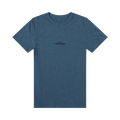 Maison Margiela Upside-Down Logo Tee "Blue"