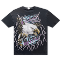 Vintage Feel The Wind Eagle Tee "Black"