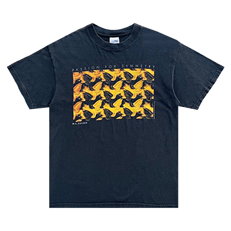 Vintage M.C. Escher Passion For Symmetry Tee "Black"