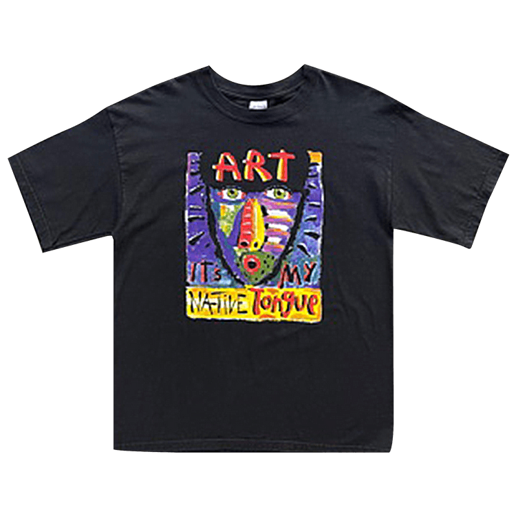 Vintage Fred Babb Is My Native Tongue Tee "Black"