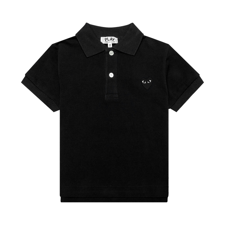 Comme des Garçons PLAY Emblem Polo Shirt "Black"