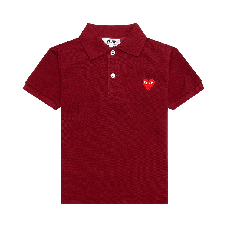 Comme des Garçons PLAY Polo Shirt "Burgundy"