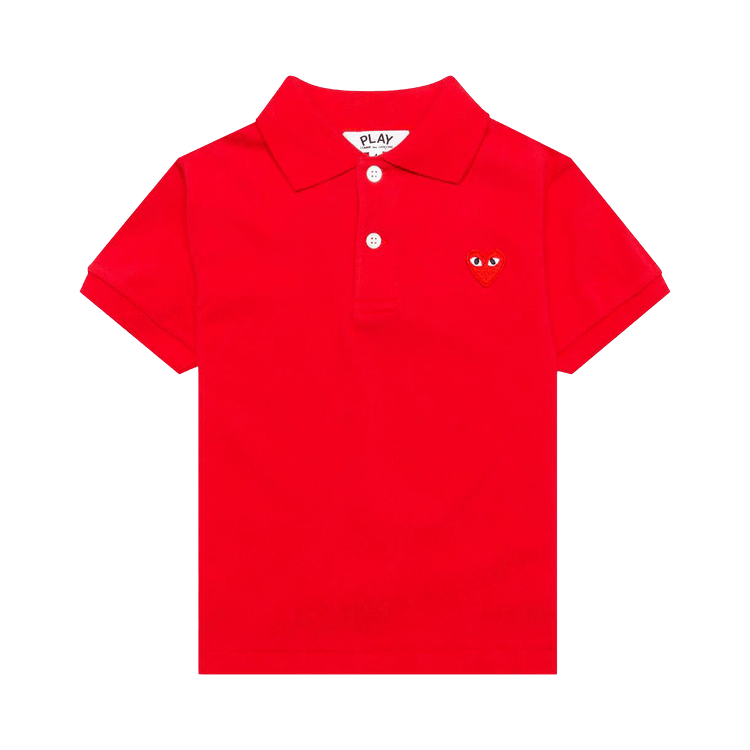 Comme des Garçons PLAY Polo Shirt "Red"