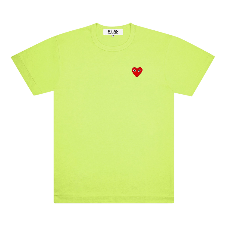 Comme des Garçons PLAY Pastelle Emblem T-Shirt "Green"