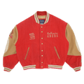 Vintage San Francisco 49ers Bomber Jacket "Red/Gold"