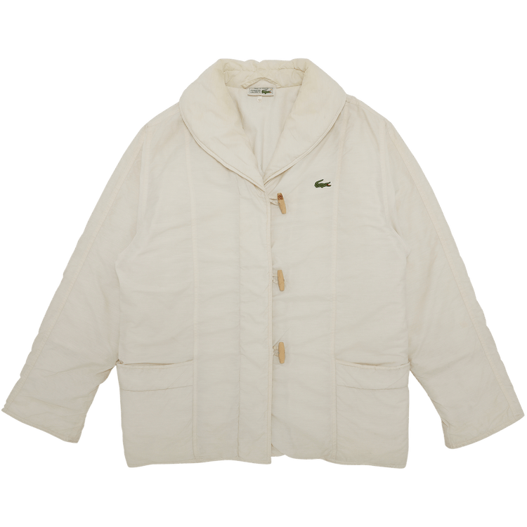 Lacoste Toggle Puffer Jacket "White"