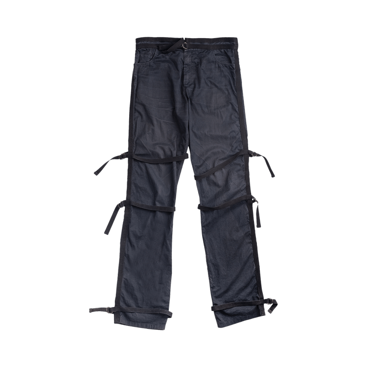 Vintage Raf Simons Consumed Bondage Pants "Black"