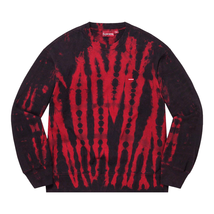 Supreme Small Box Crewneck "Red Tie Dye"