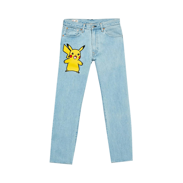 Levi"s x Pokémon 551Z Authentic Straight Jeans "Light Wash'