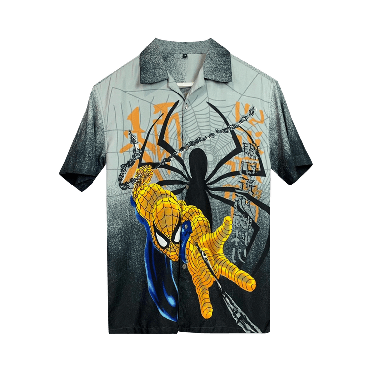 Vintage Spider-Man Hawaiian Shirt "Multicolor"