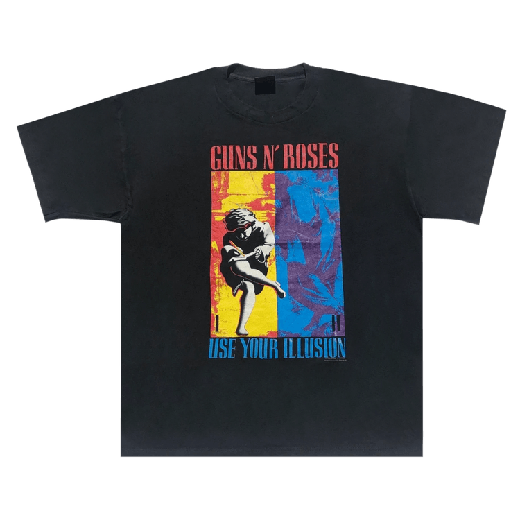 Vintage Guns N' Roses Use Your Illusion T-Shirt 'Black'