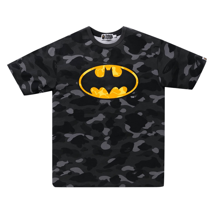 BAPE x DC Batman Color Camo Tee "Black"