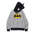 BAPE x DC Batman Full Zip Hoodie "Grey"