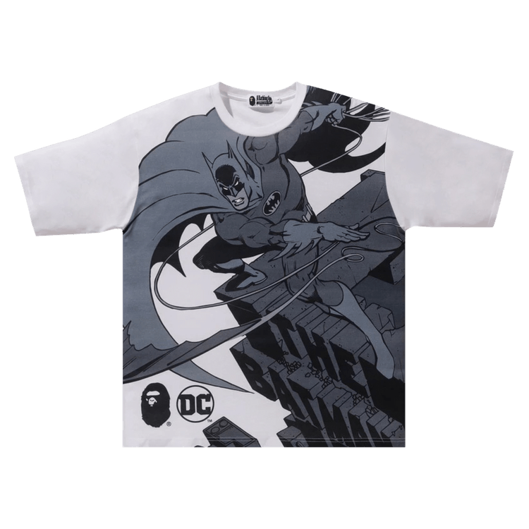 BAPE x DC Batman Relaxed Tee "White"