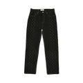Marine Serre Regenerated Moon Denim Trousers "Black"