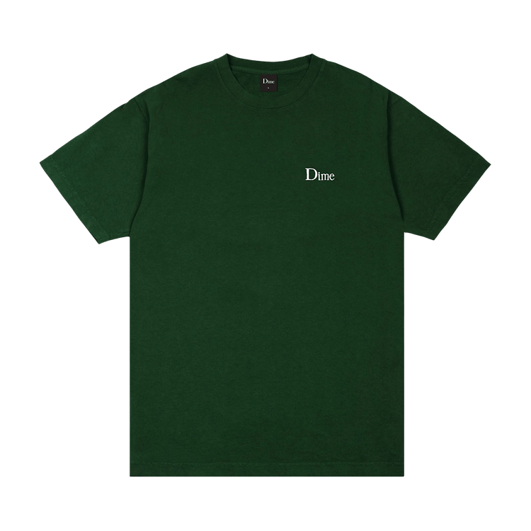 Dime Classic Small Logo T-Shirt "Forest"