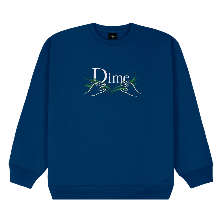 Dime Classic Grass Crewneck "Navy"
