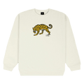 Dime Puzzle Cat Crewneck "Cream"