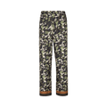 Fendi Mult-Tonal Silk Pants "Deep Forest"