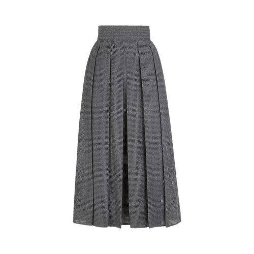 Fendi Drilled Midi Skirt "Drum"