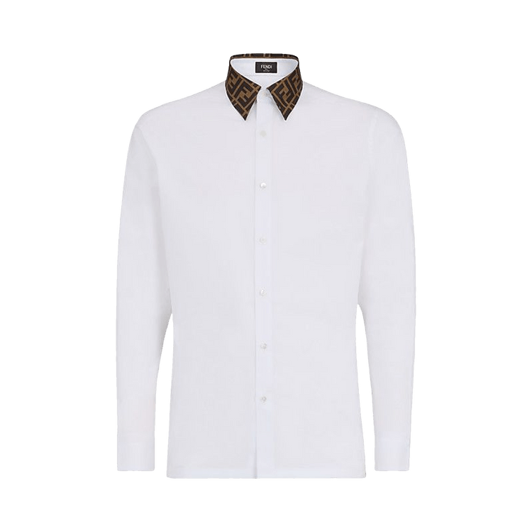 Fendi Classic Button Down Shirt "Bianco"