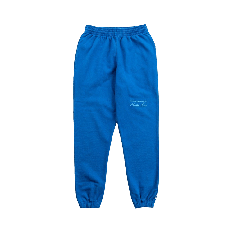 Martine Rose Slim Track Pant "Blue"