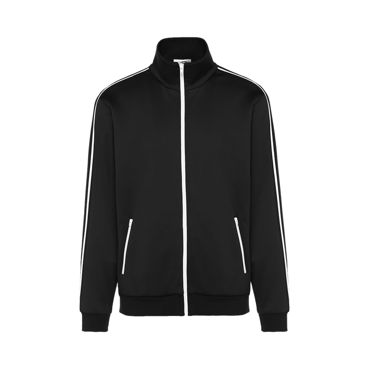 Valentino Contrast Stripe Track Jacket "Black"