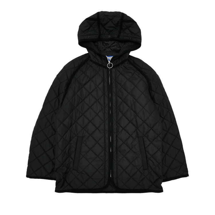 Junya Watanabe Quilted Looking Back Jacket "Black/Grey"