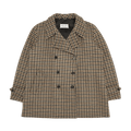 Maison Margiela Double Breasted Coat "Brown Check"