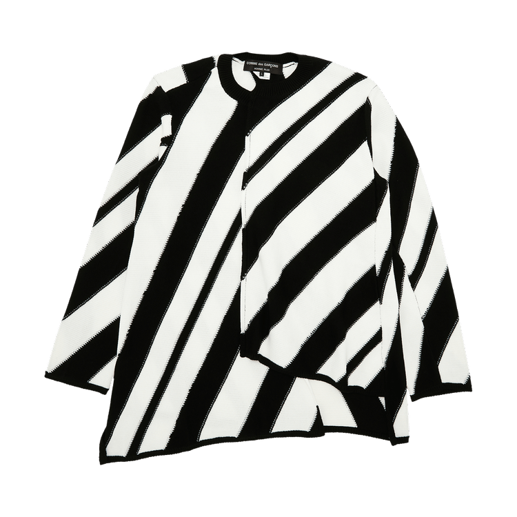 Comme des Garçons Homme Plus Patchwork Sweater "Black/White"