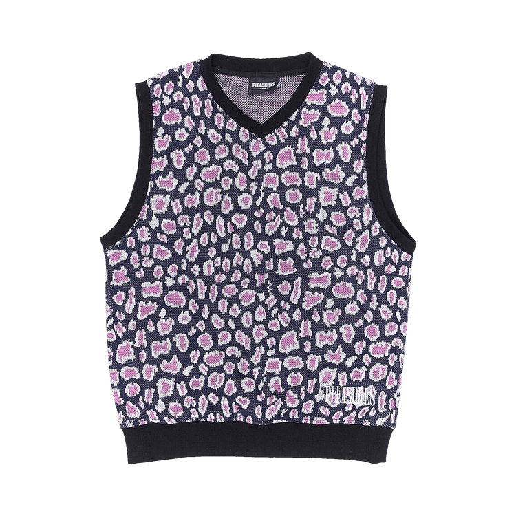 Pleasures Survival Sweater Vest "Navy"