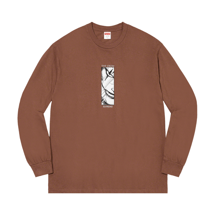 Supreme x The Crow Long-Sleeve Tee "Brown"