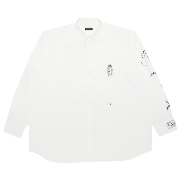 Raf Simons Gothic Big Fit Shirt "White"