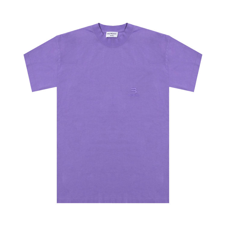 Balenciaga Medium Fit T-Shirt "Light Purple"