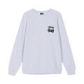 Stussy Dice Crew "Ash Heather"