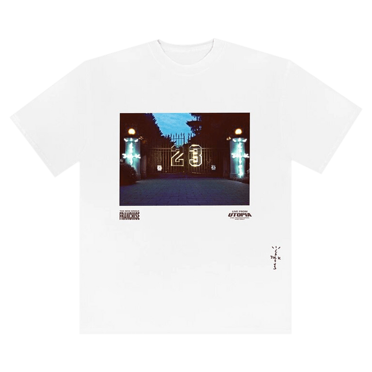Cactus Jack by Travis Scott Gates T-Shirt "White"