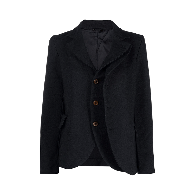 Comme des Garçons Double Layer Jacket "Black"