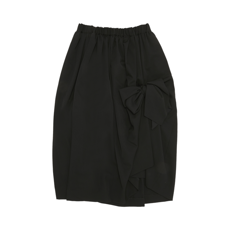 Comme des Garçons Bow Tie Detail Skirt "Black"