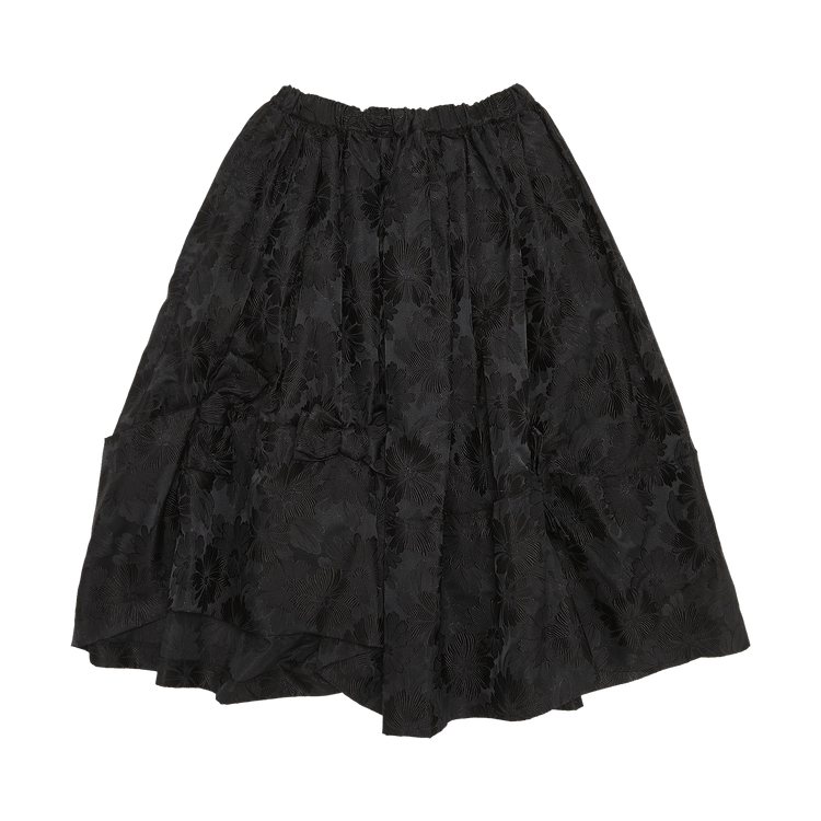 Comme des Garçons Jacquard Skirt "Black"