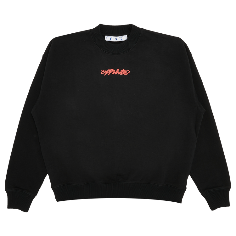 Off-White Arrow On Canvas Skate Crewneck "Black/Multicolor"